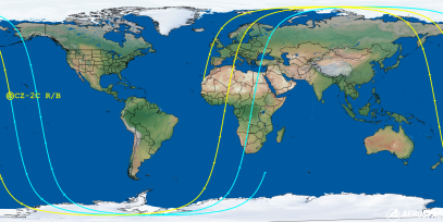 CZ-2C R/B (ID 39364) Reentry Prediction Image