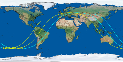 STARLINK-1783 (ID 46686) Reentry Prediction Image