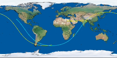 STARLINK-3531 (ID 51723) Reentry Prediction Image