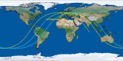 STARLINK-32115 (ID 60074) Reentry Prediction Image