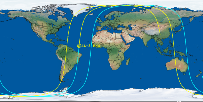 SL-3 R/B (ID 12155) Reentry Prediction Image