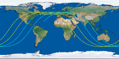 STARLINK-1340 (ID 45583) Reentry Prediction Image