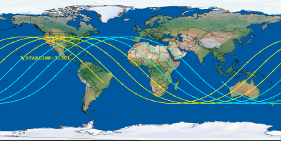 STARLINK-31301 (ID 59935) Reentry Prediction Image