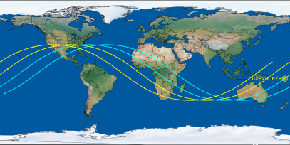 CZ-2D R/B (ID 58142) Reentry Prediction Image