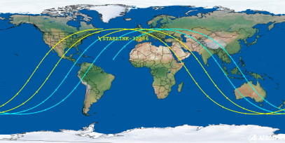 STARLINK-32286 (ID 60357) Reentry Prediction Image