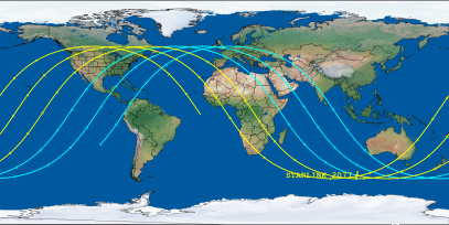 STARLINK-2077 (ID 47363) Reentry Prediction Image