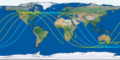 STARLINK-2520 (ID 48281) Reentry Prediction Image