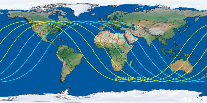 STARLINK-2242 (ID 48587) Reentry Prediction Image