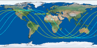STARLINK-1869 (ID 47155) Reentry Prediction Image