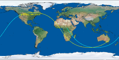 STARLINK-1058 (ID 44763) Reentry Prediction Image
