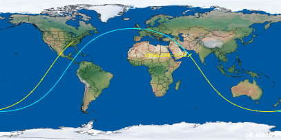 STARLINK-2733 (ID 48645) Reentry Prediction Image