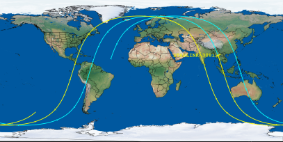 STARLINK-3081 (ID 49152) Reentry Prediction Image