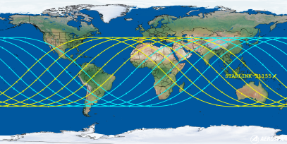 STARLINK-31155 (ID 58728) Reentry Prediction Image