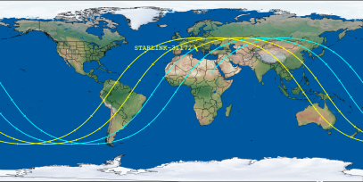 STARLINK-31172 (ID 58837) Reentry Prediction Image