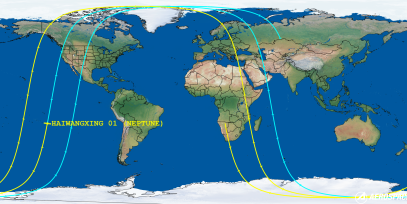 HAIWANGXING 01 (NEPTUNE) (ID 59677) Reentry Prediction Image