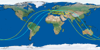 STARLINK-4273 (ID 53181) Reentry Prediction Image