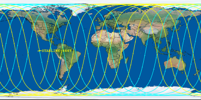 STARLINK-4449 (ID 53666) Reentry Prediction Image