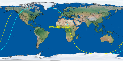 STARLINK-5560 (ID 55749) Reentry Prediction Image