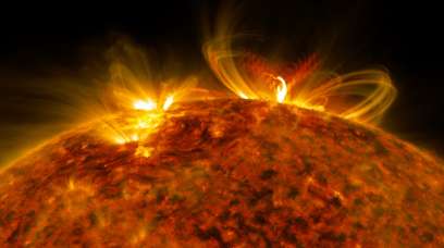 Space Weather Solar Flares